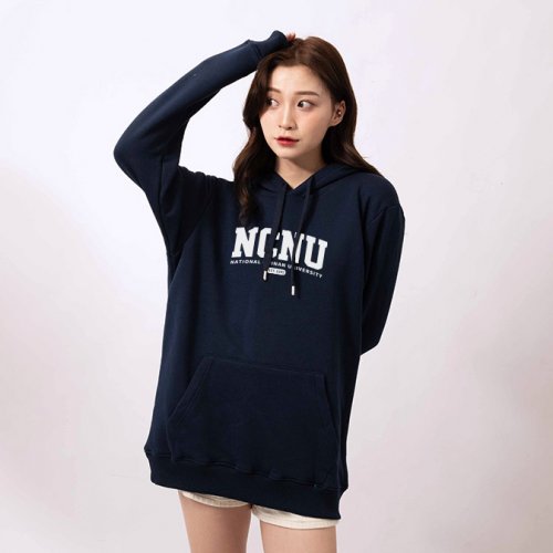 NCNU經典款刷毛帽T_深藍